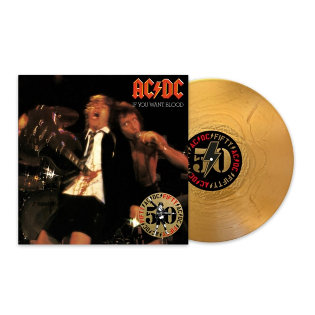 Ac/Dc – If You Want Blood You've Got It – (Gold Vinyl)(1LP)
