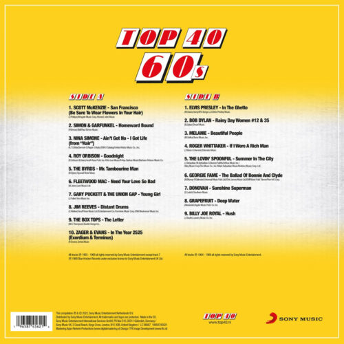 Top 40 - 60s LP