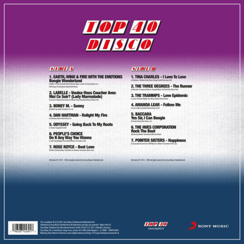 Top 40 - Disco LP