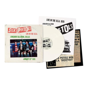 Sex Pistols – Live In the U.S.A. 1978 - Dallas op white vinyl (1LP)