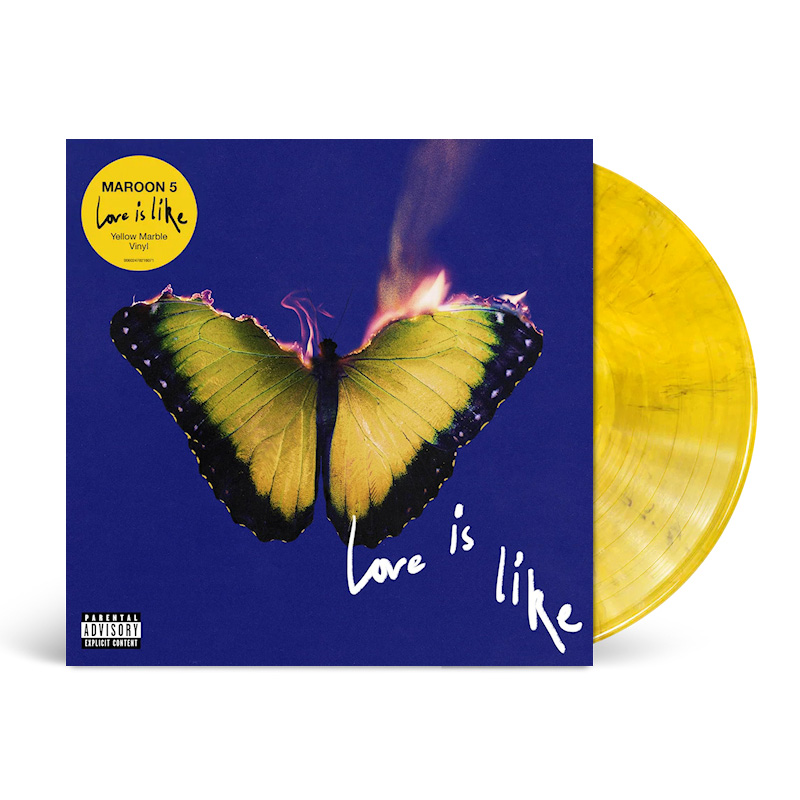 Maroon 5 – Love is Like – (Yellow Marbled Vinyl)(2LP)