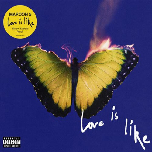 Maroon 5 – Love is Like (yellow marbled vinyl - 2 LP)