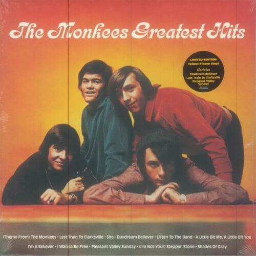 The Monkees - Greatest Hits - Yellow Flame Vinyl - 1LP