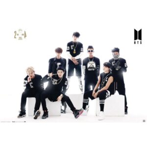BTS Black and White maxi poster 61x91,5 cm