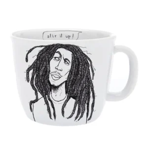 Bob Marley The Reggae Lion mok van PolonaPolona – porseleinen koffiemok 350ml