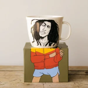 Bob Marley The Reggae Lion mok van PolonaPolona – porseleinen koffiemok 350ml