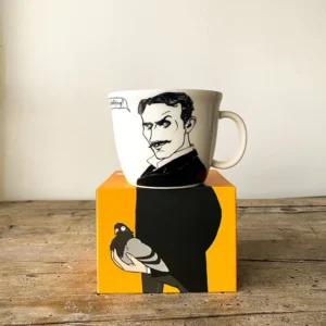 Nikola Tesla Child of Storm mok van PolonaPolona – porseleinen koffiemok 350ml