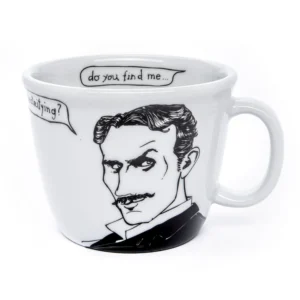 Nikola Tesla Child of Storm mok van PolonaPolona – porseleinen koffiemok 350ml