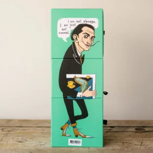 Salvador Dali The Surrealistic Dadaist mok van PolonaPolona – porseleinen koffiemok 350ml