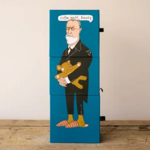 Sigmund Freud The Couch Therapist mok van PolonaPolona – porseleinen koffiemok 350ml