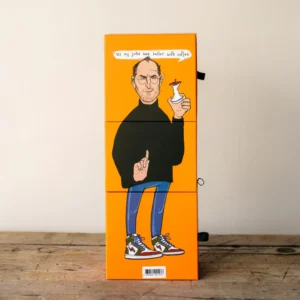 Steve Jobs The Apple Seller mok van PolonaPolona – porseleinen koffiemok 350ml