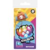 Fall Guys – officiële game sleutelhanger van rubber met metalen ring