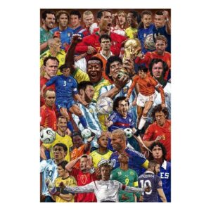 Legendary Footballers – officiële sport maxi poster 61x91,5 cm