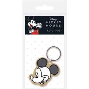 Mickey Mouse Freehand – officiële Disney PVC sleutelhanger met metalen ring
