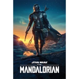 Star Wars The Mandalorian Nightfall poster – officiële maxi poster 61x91,5 cm