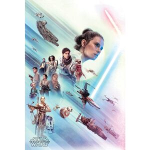 Star Wars The Rise of Skywalker Rey poster – officiële maxi poster 61x91,5 cm