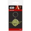 Star Wars Yoda – officiële sleutelhanger van rubber met metalen ring