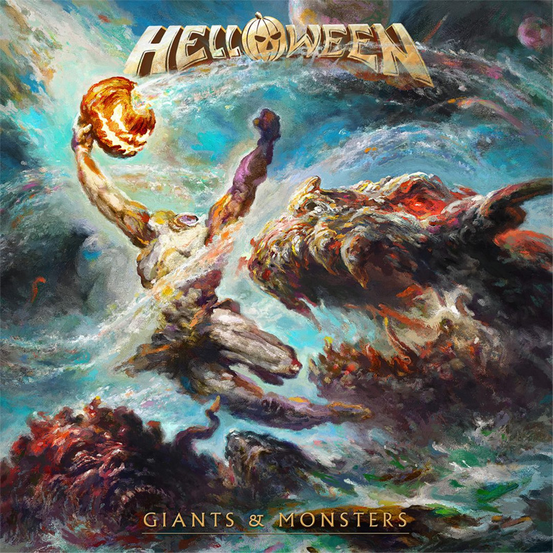 Helloween Giants en Monsters Monster Light Blue Vinyl