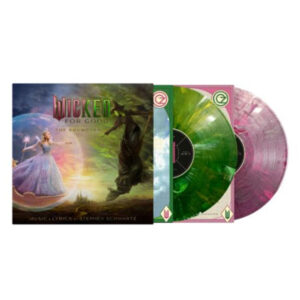 Wicked For Good the Soundtrack pink en green marbled vinyl