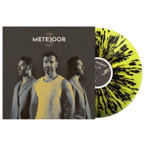 Metejoor 3 black en yellow splatter vinyl