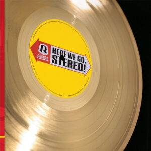 Racoon Here We Go Stereo! yellow splattered vinyl