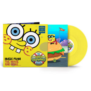 The Spongebob Squarepants Movie yellow transparent vinyl