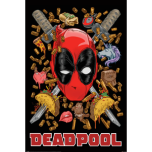 Deadpool Chimichanga maxi poster 61x91,5 cm – officiële Marvel Deadpool poster