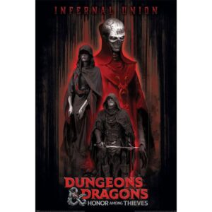 Dungeons & Dragons Movie Infernal Union maxi poster 61x91,5 cm – officiële DnD film poster