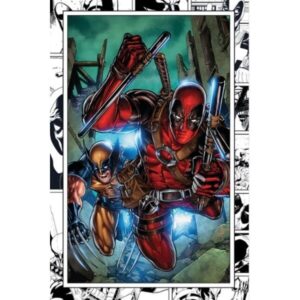 Marvel Comics Wolverine en Deadpool maxi poster 61x91,5 cm – officiële Marvel poster