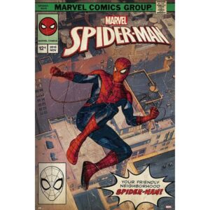 Marvel Spider-Man Comic Front maxi poster 61x91,5 cm – officiële Spider-Man poster
