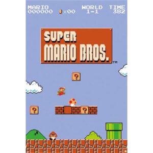 Super Mario Bros World 1-1 maxi poster 61x91,5 cm – officiële Nintendo poster