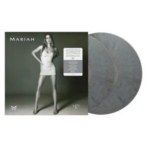 Mariah Carey Number Ones silver black swirl vinyl