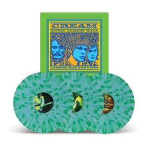 Cream Royal Albert Hall London May 2-3-5-6 2005 live blue green splatter vinyl 3lp
