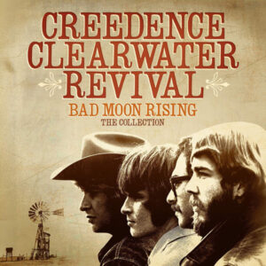 Creedence Clearwater Revival Bad Moon Rising the Collection orange black splatter vinyl lp