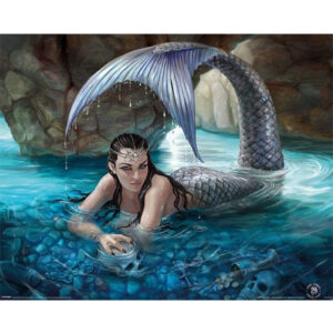 Anne Stokes Hidden Depths mini poster 40x50 cm – fantasy zeemeermin poster