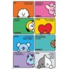 BT21 Compilation maxi poster 61x91,5 cm – BT21 cartoon poster met alle personages