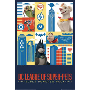 DC Super Pets Activate maxi poster 61x91,5 cm – officiële DC Super Pets poster