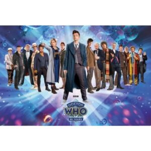 Doctor Who 60th Anniversary maxi poster 61x91,5 cm – officiële Doctor Who poster