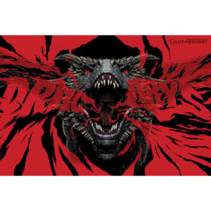 Game Of Thrones Dracarys maxi poster 61x91,5 cm – Daenerys Targaryen dragon poster