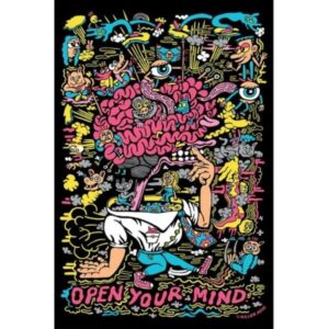 Killer Acid Open Your Mind maxi poster 61x91,5 cm – psychedelic art poster
