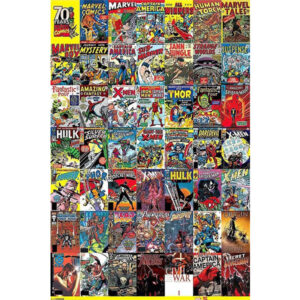 Marvel 70th Anniversary maxi poster 61x91,5 cm – Marvel superhelden jubileum poster