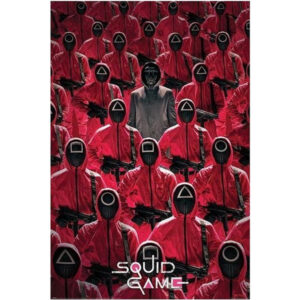 Squid Game Crowd maxi poster 61x91,5 cm – officiële Squid Game poster