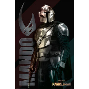 Star Wars The Mandalorian Mando maxi poster 61x91,5 cm – Mandalorian armor poster